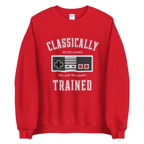 Classically Trained 8-Bit Sweatshirt